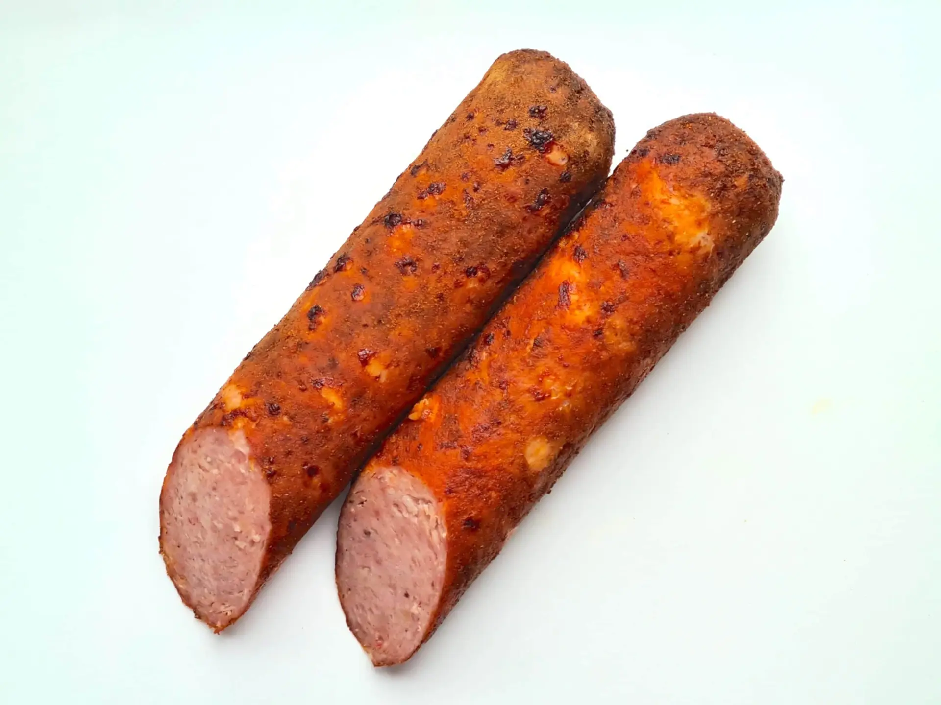 Grillworst gebraden