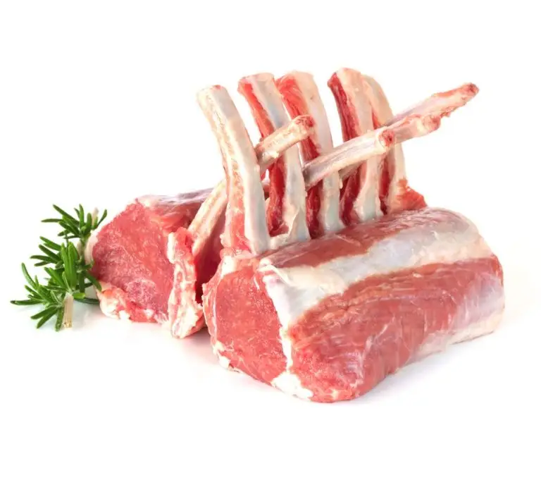 Lamsrack Nieuw Zeeland uit de oven met knoflook en tijm