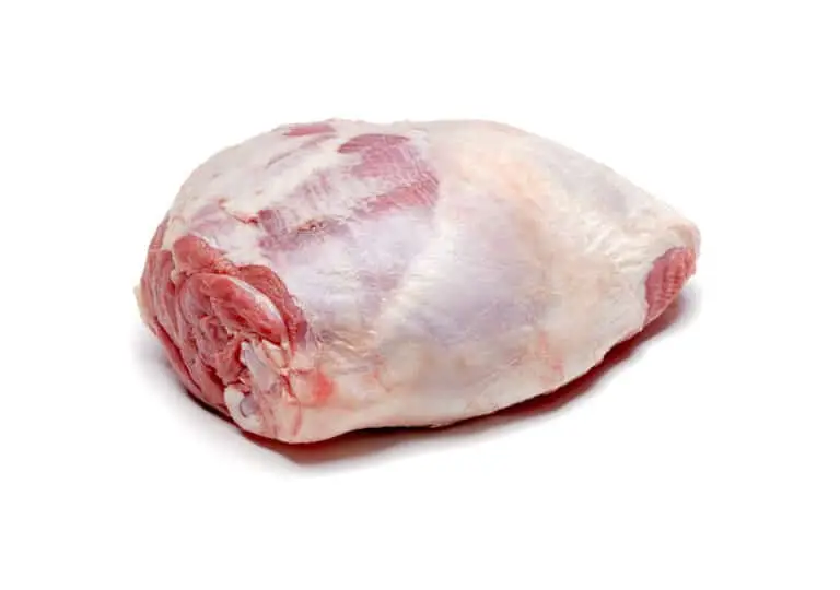 Lamsbout met been 2000-2100 g. uit de oven met knoflook en tijm