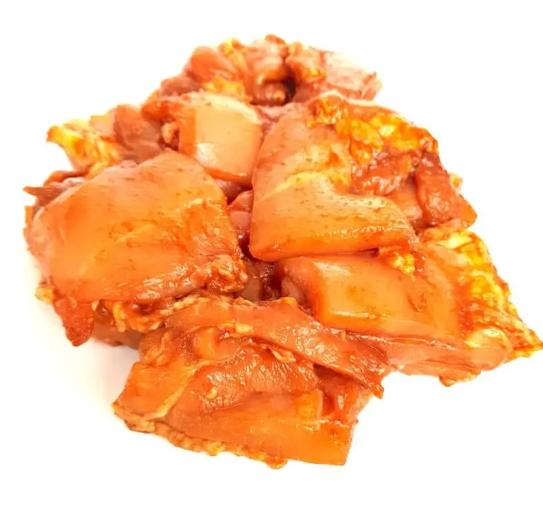 Kipshoarma als oven-traybake met paprika en rode ui