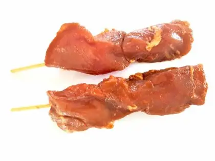 Varkenshaassaté spies