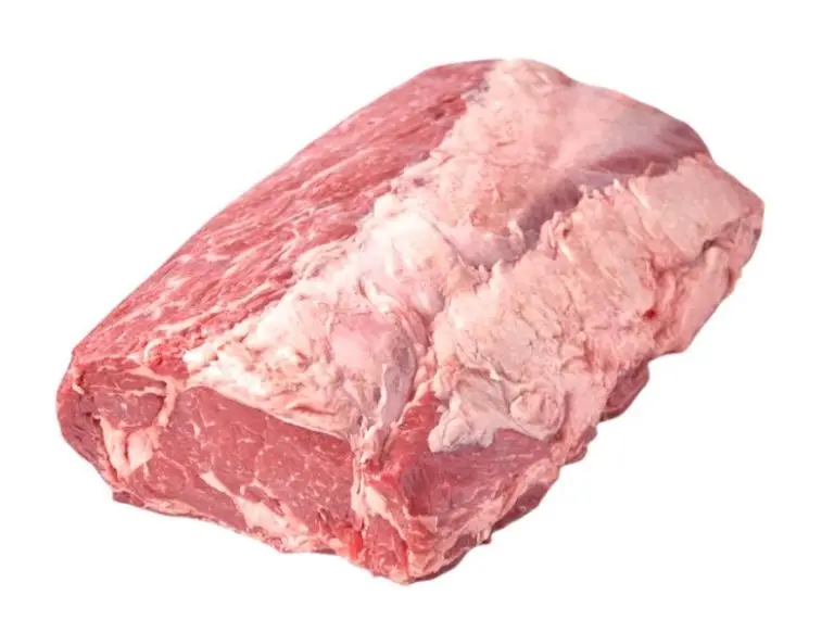 Kalfsribeye rosé heel 500 g. van grill of barbecue met citroen-kruidenolie