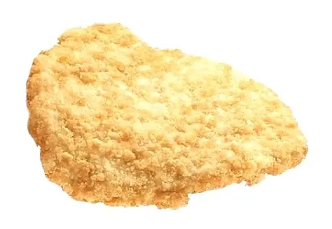 Schnitzel krokant 300 g. uit de oven met frisse koolsalade
