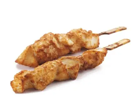 Kipspiesjes gegrild 10x 50 g. uit de oven met paprika en rode ui