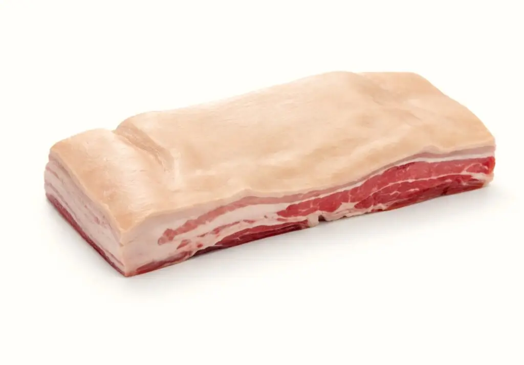 Productfoto Duroc Buikspek Met Zwoerd – Heyde Hoeve 2800-2900 g.